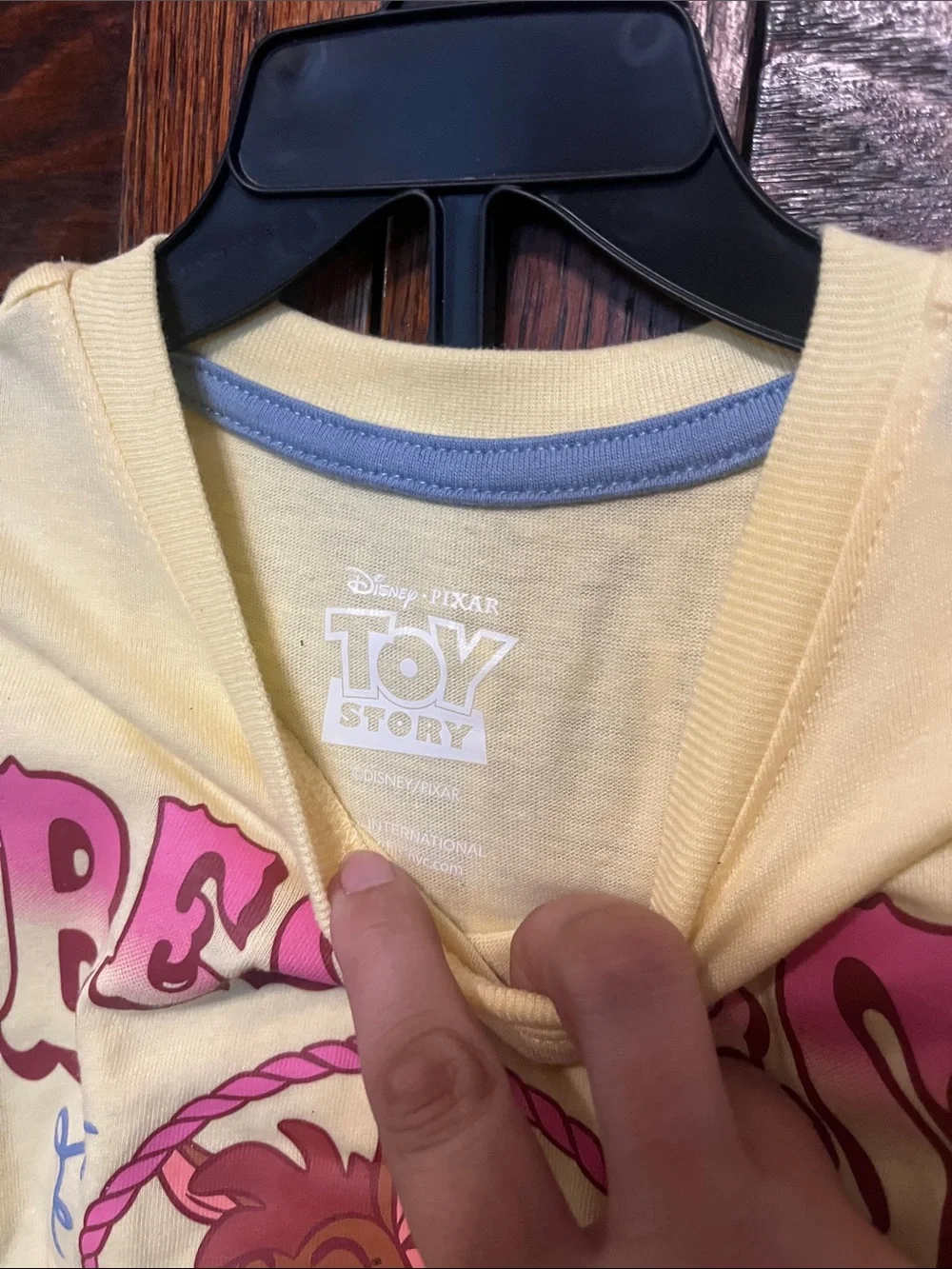 Disney Yellow 'Besties' Jessie Friendship Club Short Sleeve Tee